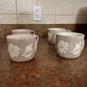 Seashell Mugs